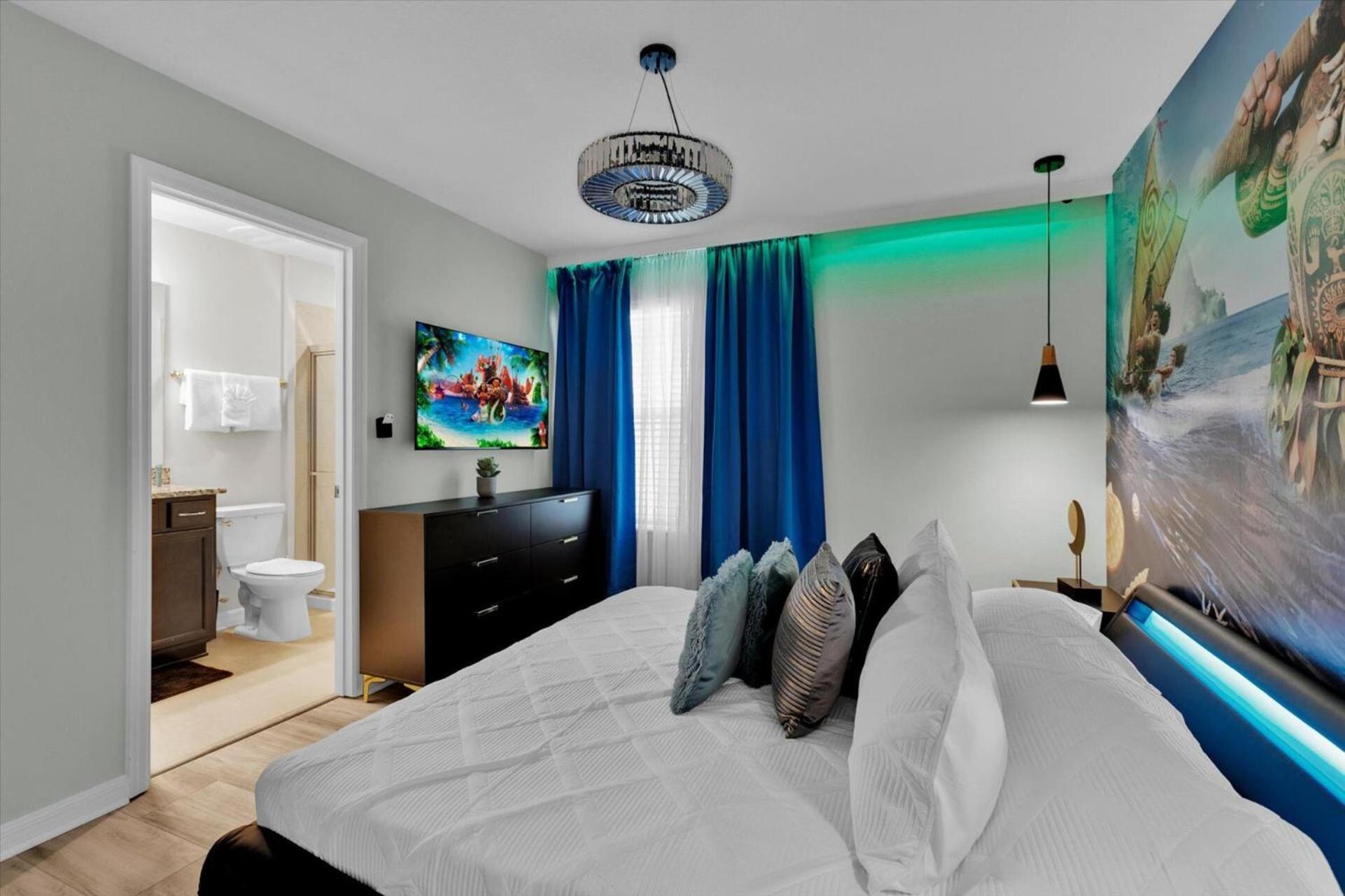 Orlando Villa 6463: Luxurious 10-Bedroom Retreat Davenport Bagian luar foto