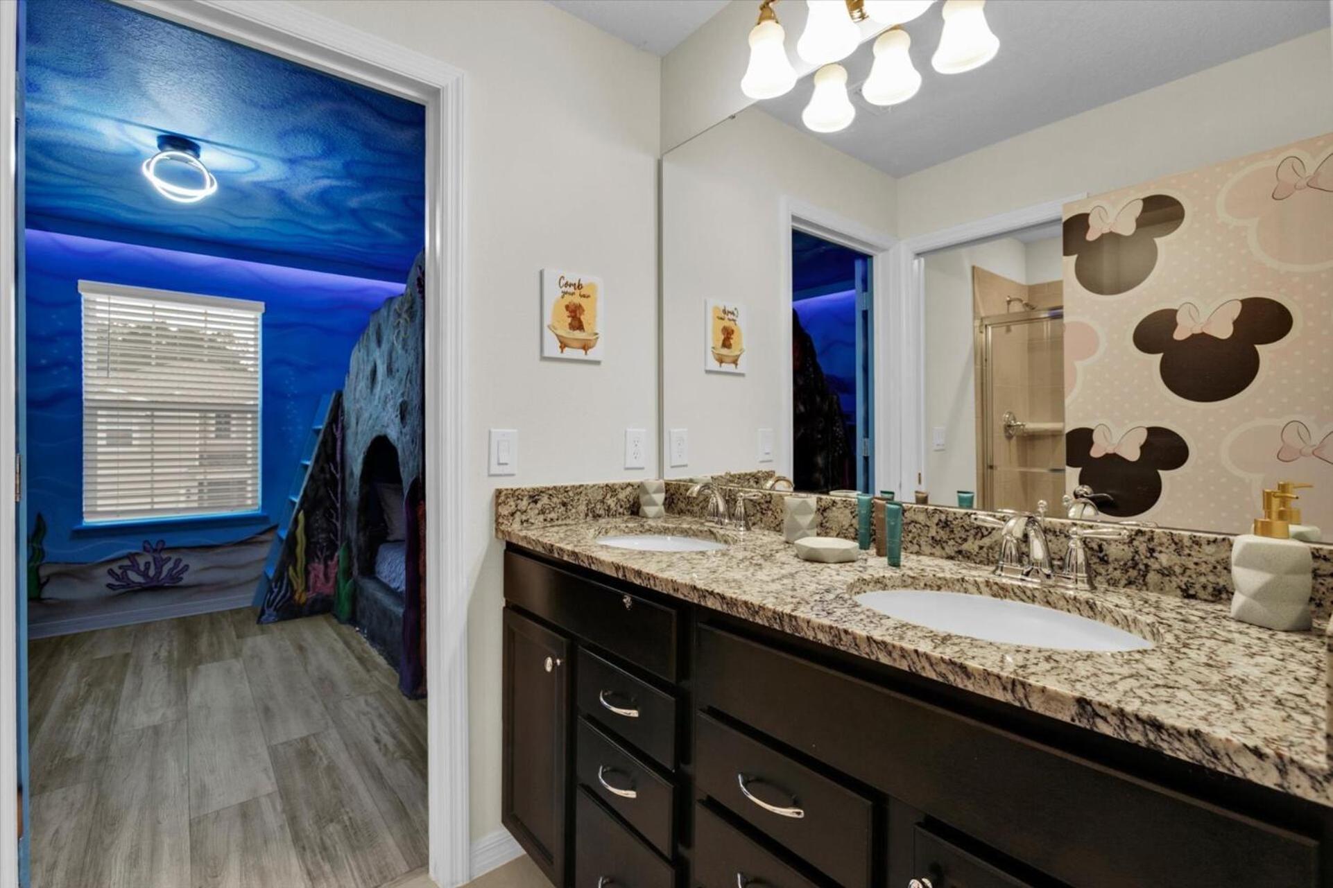 Orlando Villa 6463: Luxurious 10-Bedroom Retreat Davenport Bagian luar foto