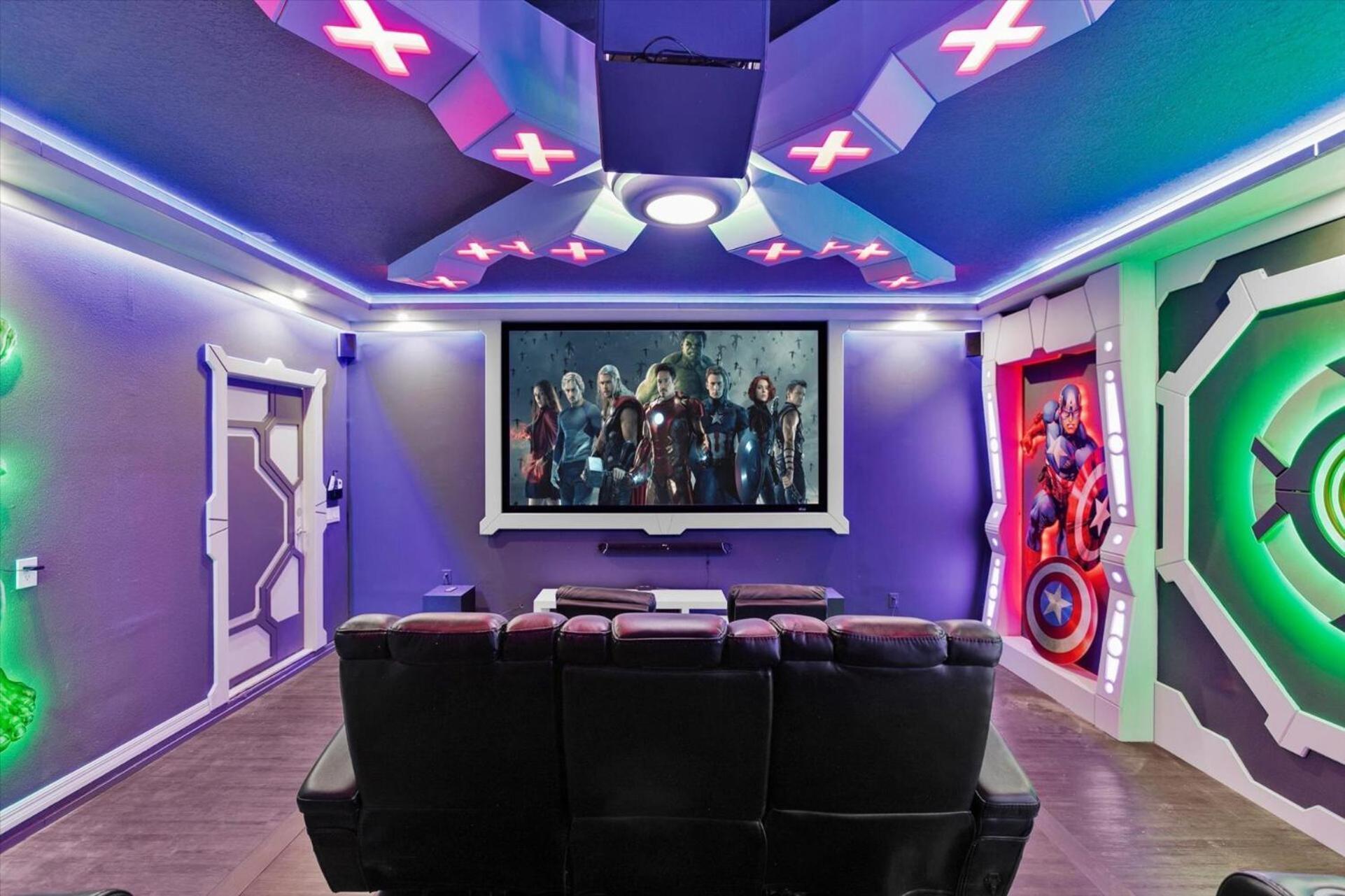 Orlando Villa 6463: Luxurious 10-Bedroom Retreat Davenport Bagian luar foto