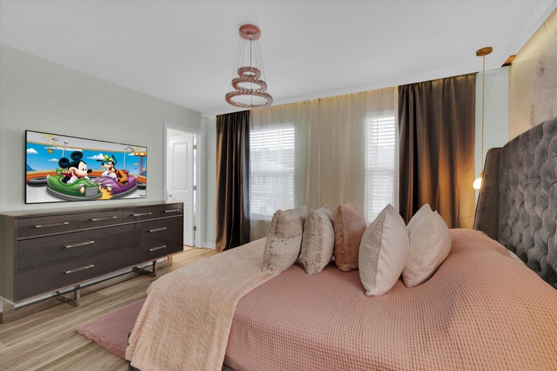 Orlando Villa 6463: Luxurious 10-Bedroom Retreat Davenport Bagian luar foto
