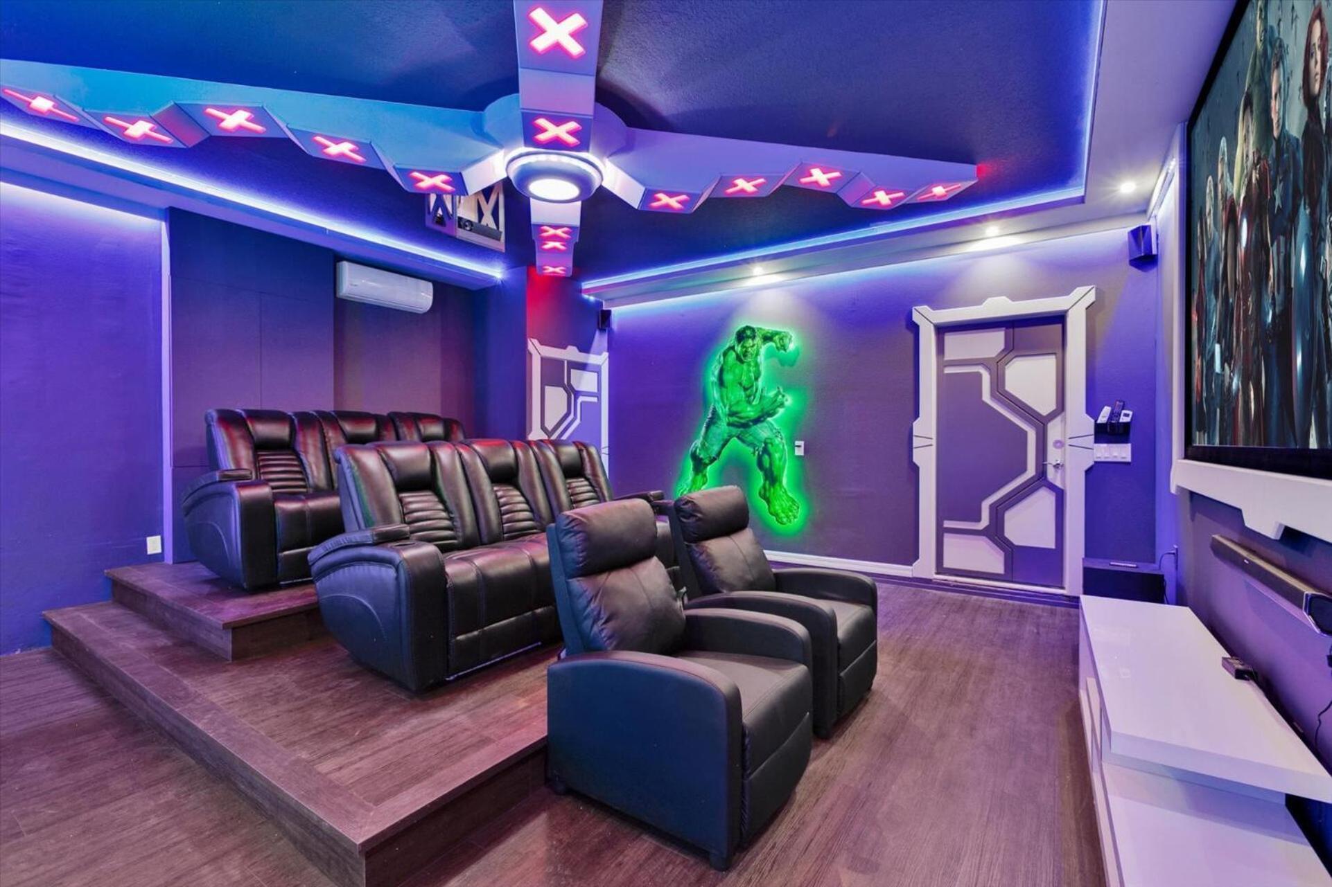Orlando Villa 6463: Luxurious 10-Bedroom Retreat Davenport Bagian luar foto