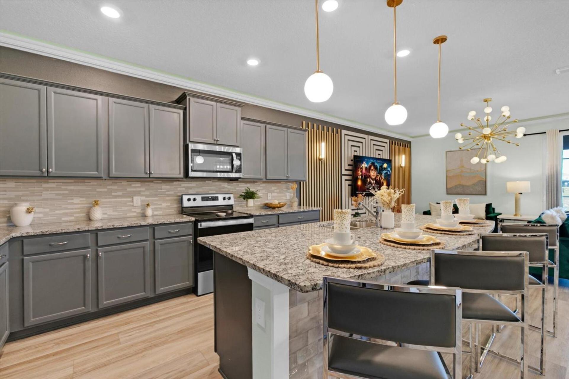 Orlando Villa 6463: Luxurious 10-Bedroom Retreat Davenport Bagian luar foto