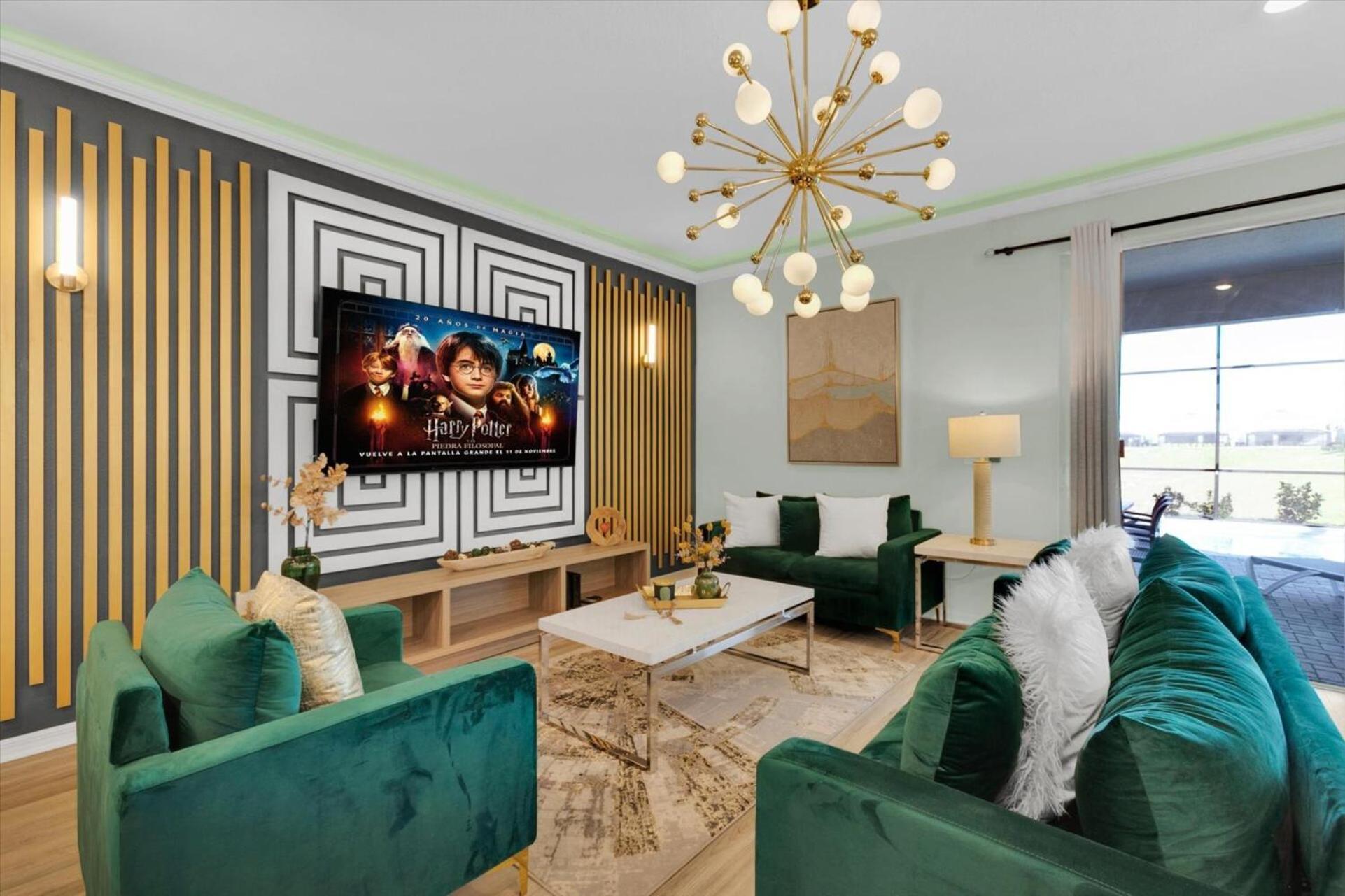 Orlando Villa 6463: Luxurious 10-Bedroom Retreat Davenport Bagian luar foto